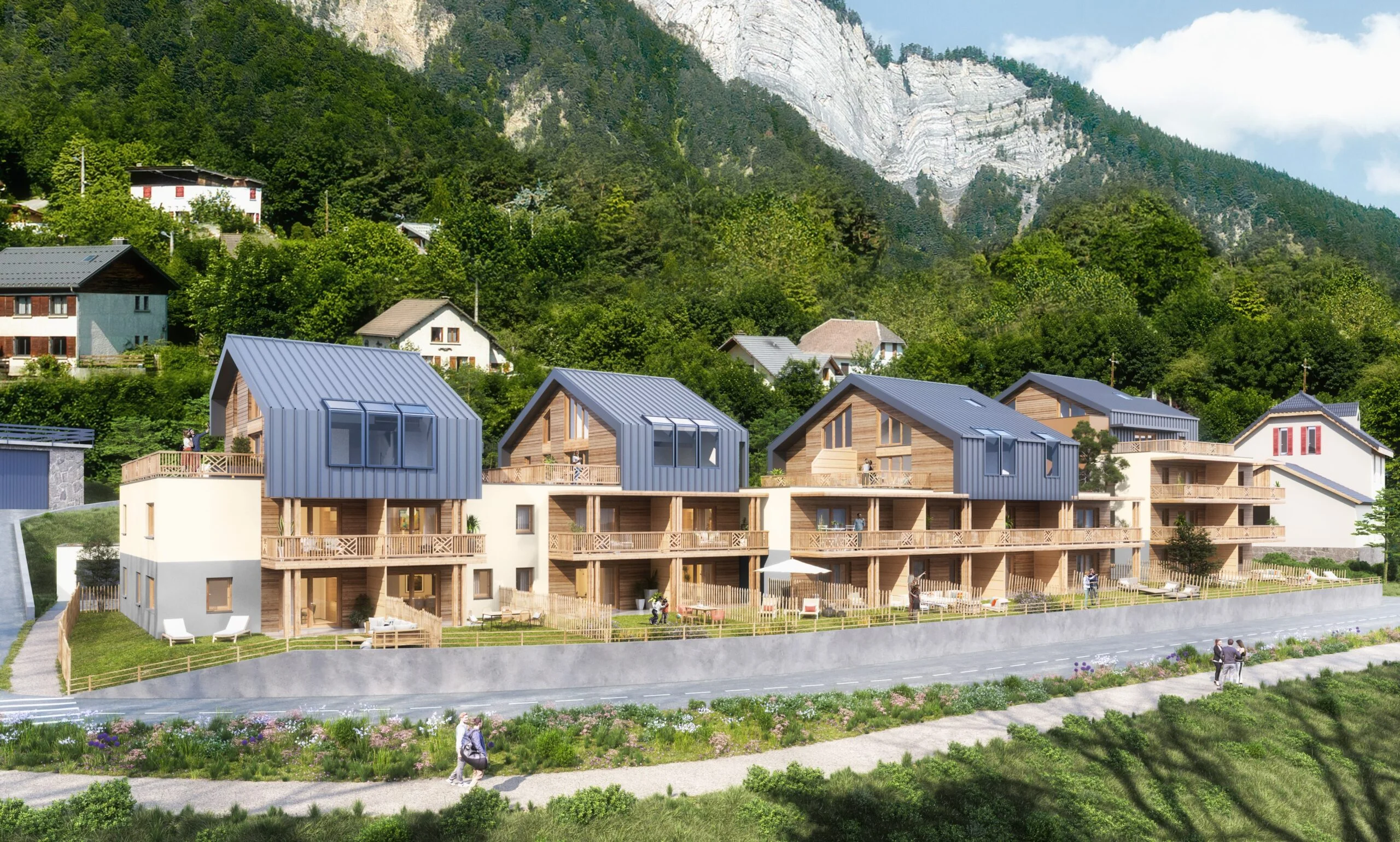 Appartements du T2 au T4 au Bourg-d'Oisans