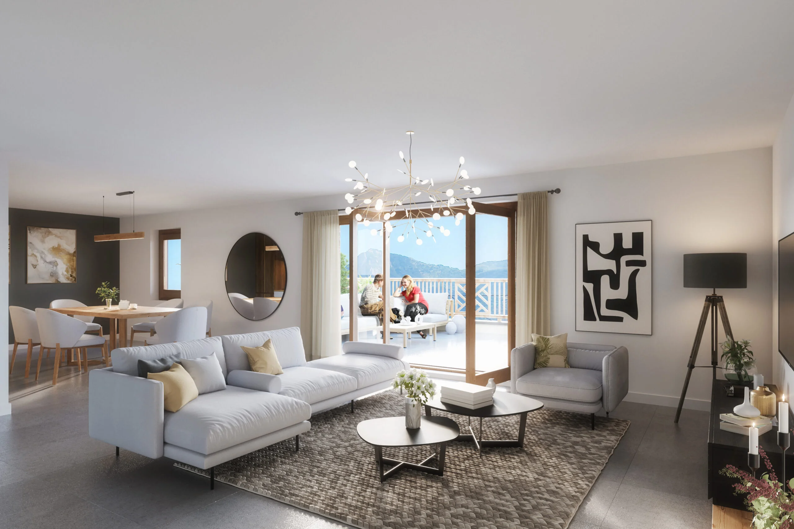 Appartements du T2 au T4 au Bourg-d'Oisans